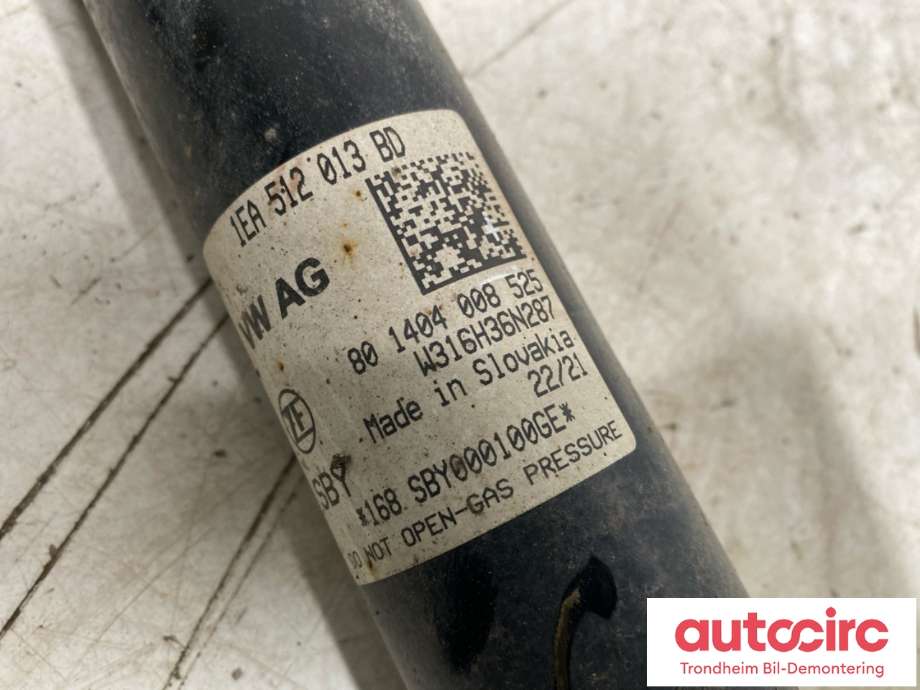 Støtdemper bak til VW ID.4 2020-->>  (1EA 513 049 AN|1EA 512 013 BD|)