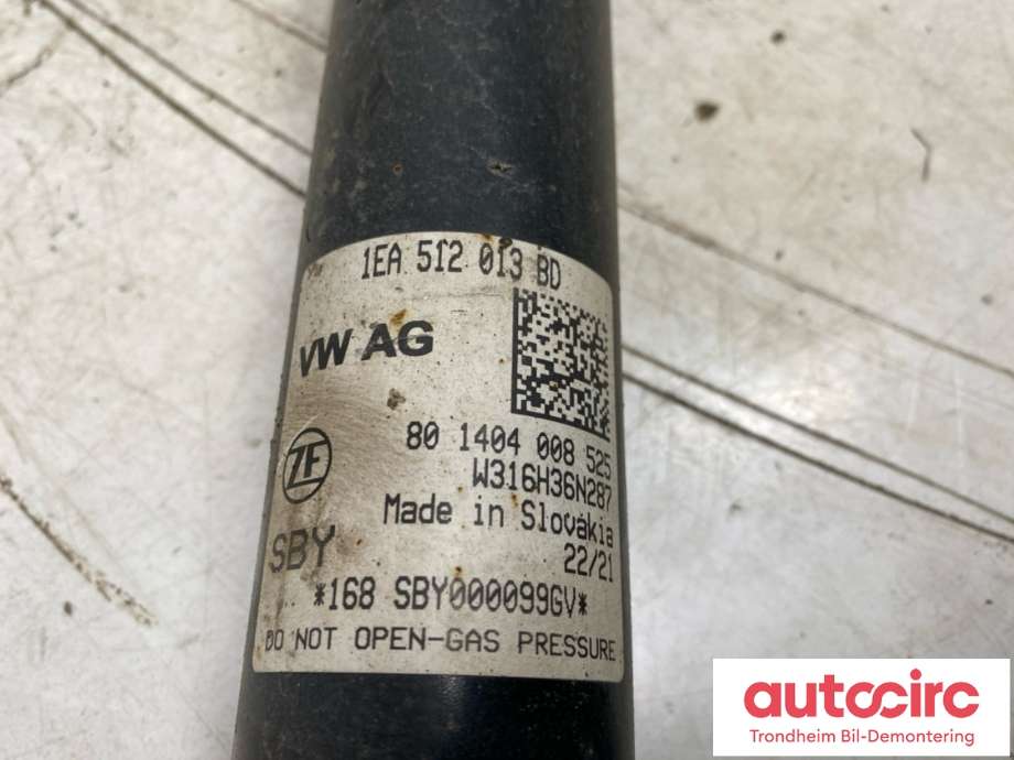 Støtdemper bak til VW ID.4 2020-->>  (1EA 513 049 AN|1EA 512 013 BD|)