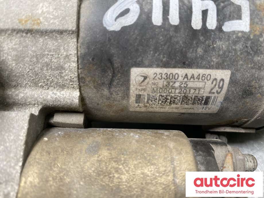 Starter til Subaru Legacy 2003-2007 (Type IV, Fase 1)  (23300AA460|)