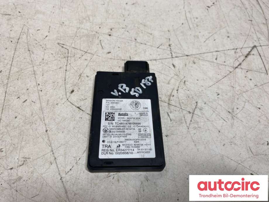 Sensor blindsone til Alfa Romeo Stelvio 2017-->> (50553851|)
