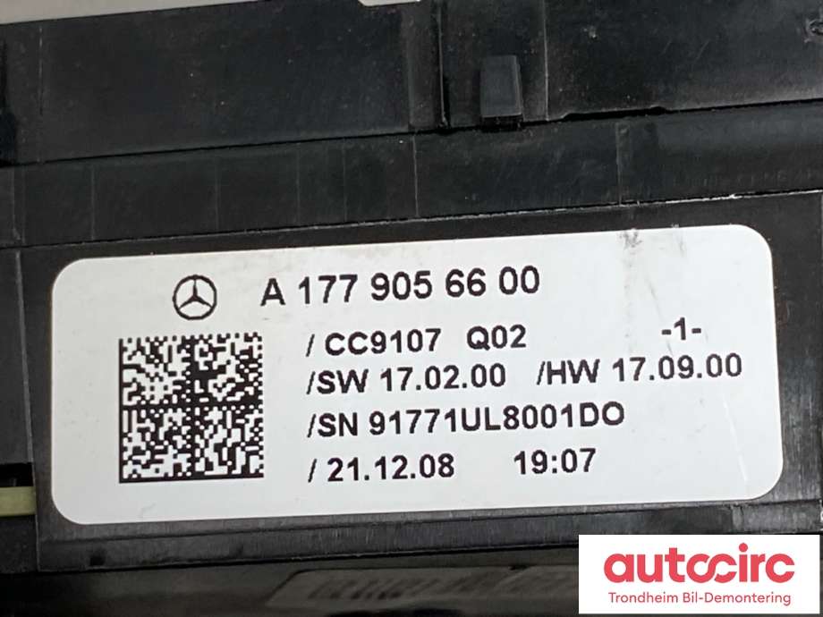 Bryter diverse til Mercedes EQA 2021-->>  (A1779056600|)