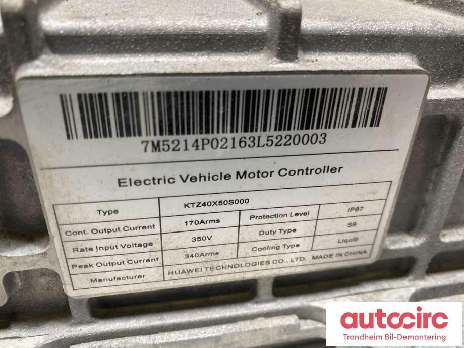 DCDC converter elbil til Maxus e-Deliver 3 2020-->> (HUAWEI TECHNOLOGIES|KTZ40X50S000|)