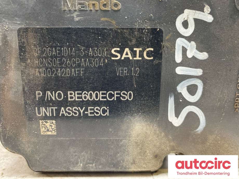 ABS sentral til Maxus e-Deliver 3 2020-->>  (BE600ECFS0|)