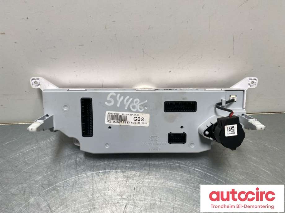 Varmeapparat betjening til Kia Soul 2014-2019 (Type II)  (97250E 4022|)