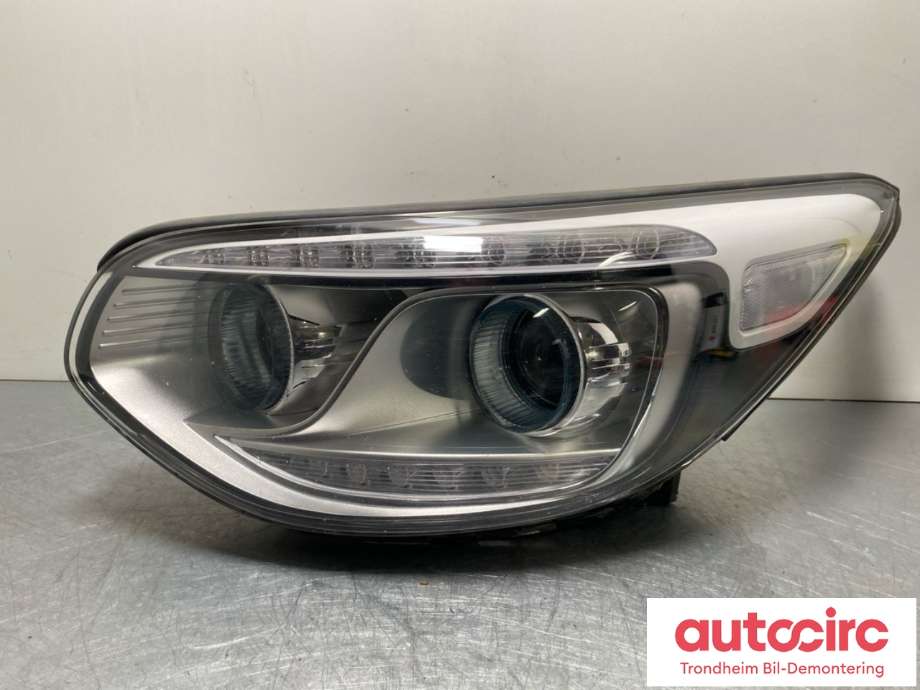 Frontlykt venstre halogen til Kia Soul, 2014-2019 (Type II) (92101E40101D)