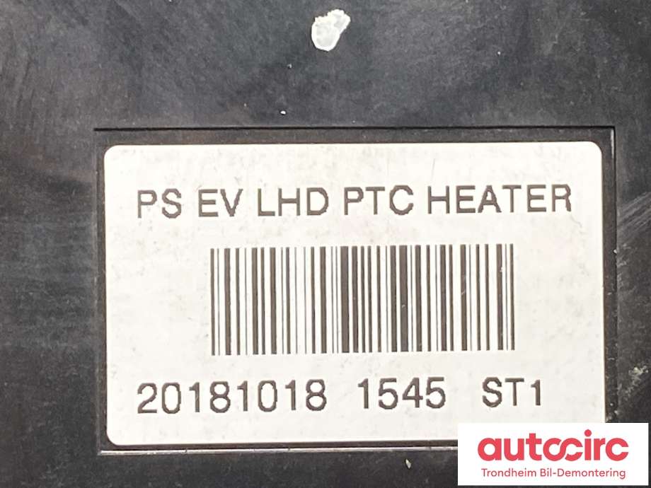 Varmeapparat PTC-heater til Kia Soul 2014-2019 (Type II)  (97191E4000|)