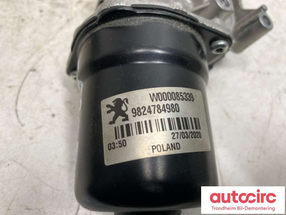Viskermotor frontrute til Peugeot e-208 2019-->> (98 247 849 80|)