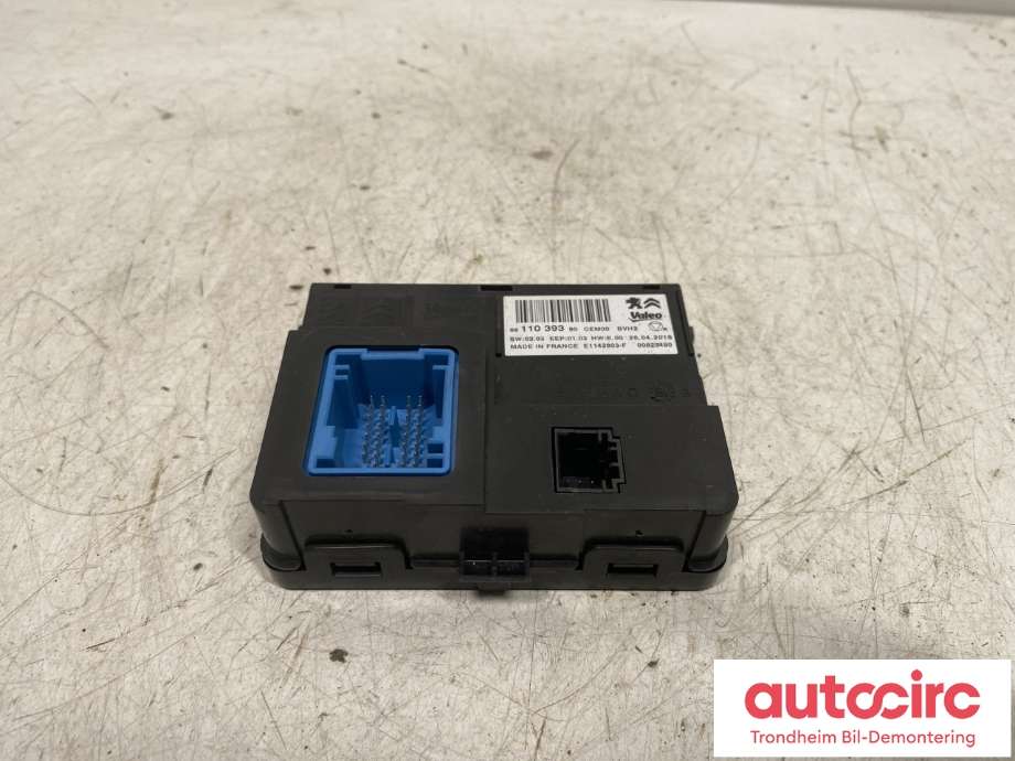 Styreenhet klima/aircondition til Citroën C4, Cactus 2018-2021 (Fase 2) (16 174 067 80|98 110 393 80|)