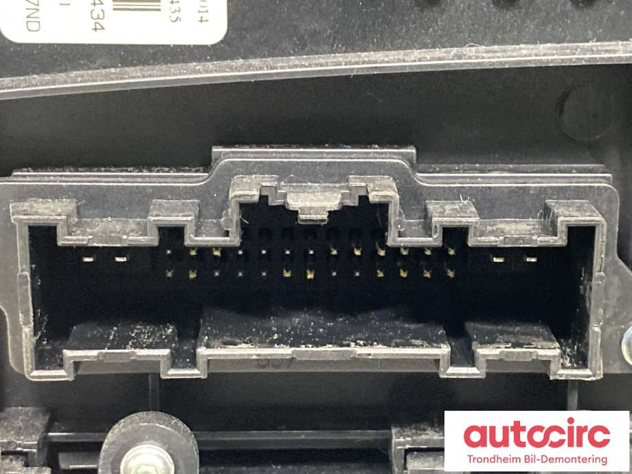 Bilstereo navigasjon betjeningspanel til Ford Mondeo 2014-2019 (Type V, Fase 1)  (FS7T-18E245-AJB|FS7T-18E245-AJC|)