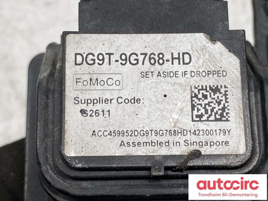 Sensor radar til Ford Mondeo 2014-2019 (Type V, Fase 1) (FOMOCO|DG9T-9G768-HD||2178900)