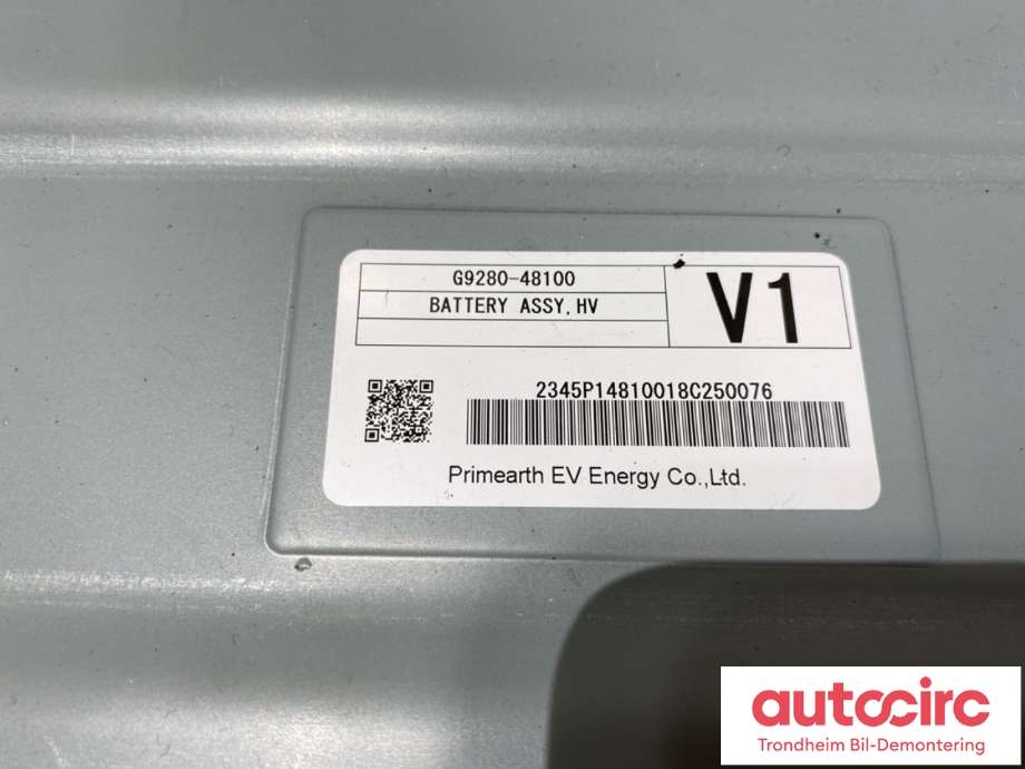 Batteripakke hybrid til Lexus NX 2014-2021 (Type I) (AZ10) (AZ10) (1.6 KWH|G951048080|)