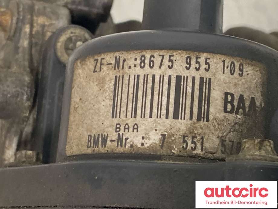 Servo pumpe mekanisk til BMW 3-Serie 2005-2011 (E90/E91/E92/E93) (E90/E91/E92/E93) (ZF|32 41 6 780 413|)