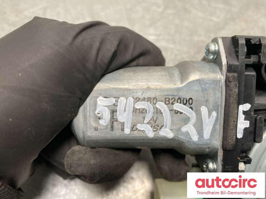 Ruteheis, kun motor, venstre foran til Kia Soul 2014-2019 (Type II) (82450B2010|)