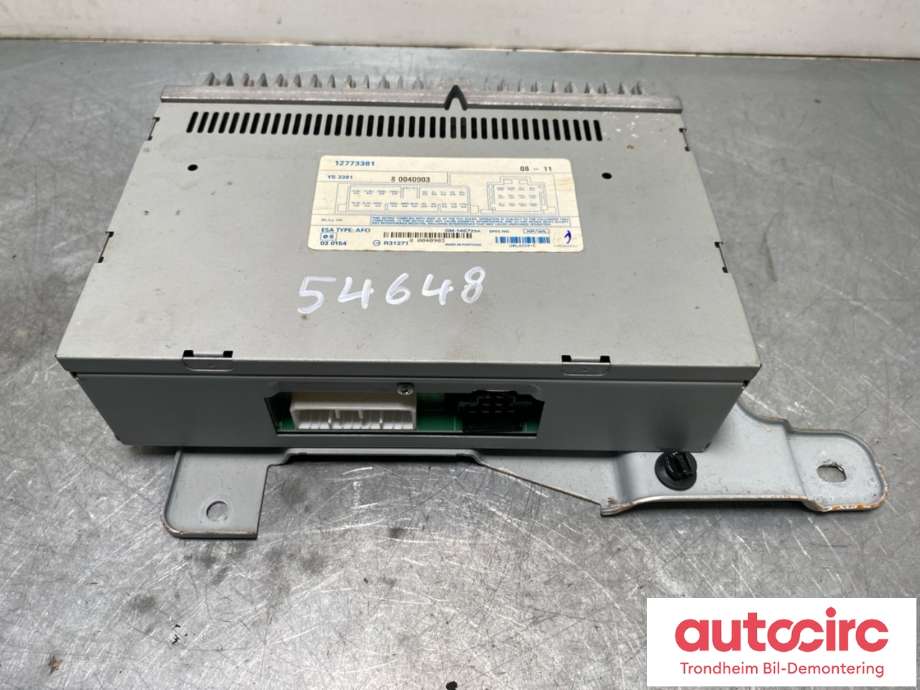 Bilstereo forsterker til Saab 9-3 2008-2011 (Type II, Fase 2) (12773381|)