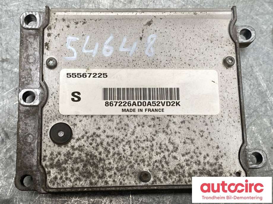 Styreenhet motor til Saab 9-3 2008-2011 (Type II, Fase 2)  (55565504|55567903|)