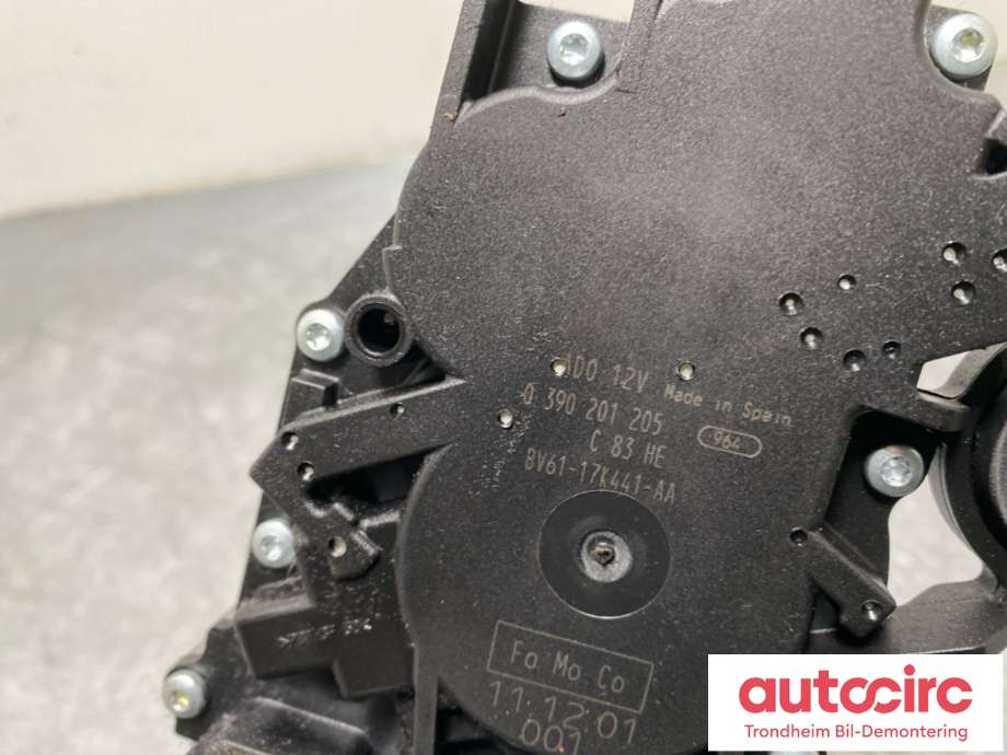 Viskermotor bakrute til Ford Focus 2011-2014 (Type III, Fase 1)  (F1FB-17K441-AA|1851421|)