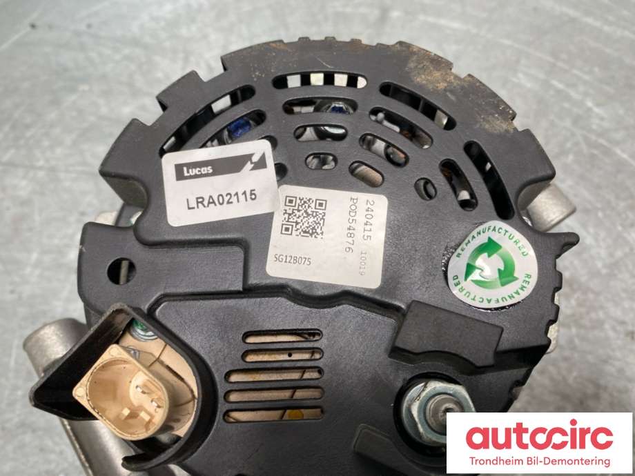 Dynamo til Audi A4 2001-2004 (Type II) (B6) (B6) (LUCKAS|06B 903 019  X|06B903019BX|)