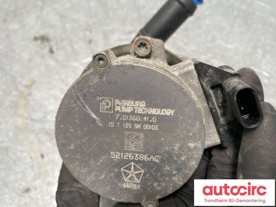Sirkulasjonspumpe til Fiat 500 2008-2020 (52126386AC|)