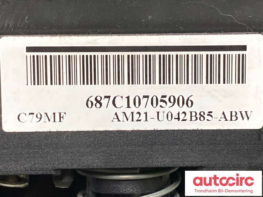 Airbag rattpute til Ford S-Max 2010-2015 (Type I, Fase 2) (AM21-U042B85-AB3ZHE|1677413|)