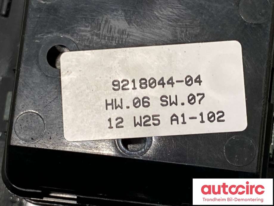 Bryter ruteheis førerdørspanel til BMW X5 2007-2013 (E70) (E70) (61319218044|)