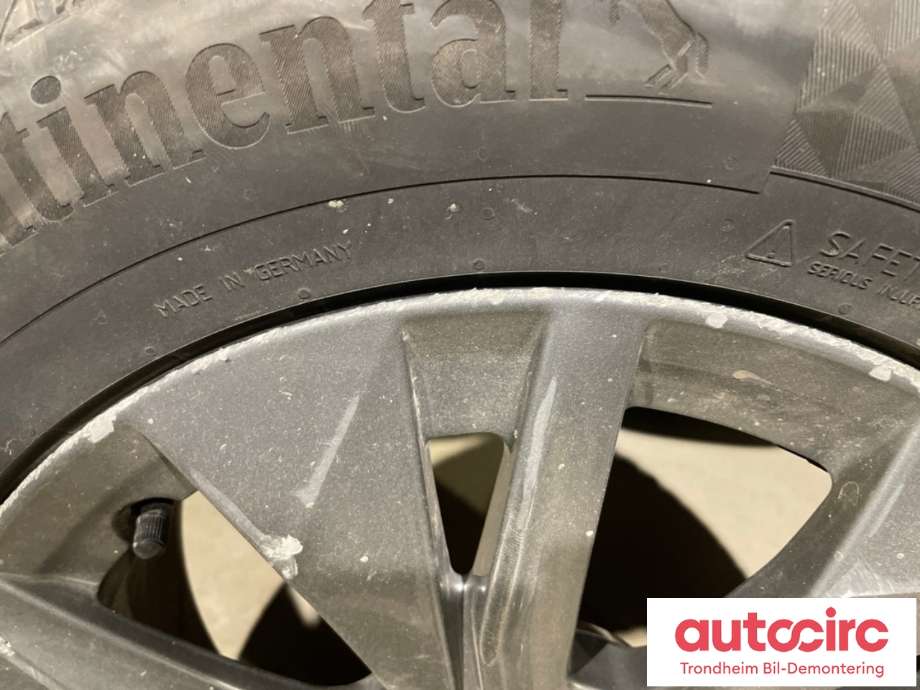 Hjulsett aluminium vinter til Peugeot e-2008 2019-->> (16 TOMMER|215/65R16 102 T|PROD: 3620|5MM)