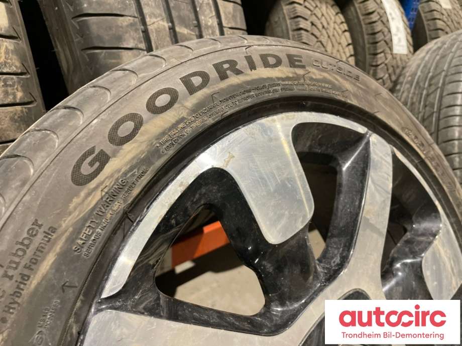 Hjulsett aluminium sommer til Citroën C4, Cactus 2014-2017 (Fase 1) (17 TOMMER|205/50R17 93W|PROD: 4523|5-6 MM)