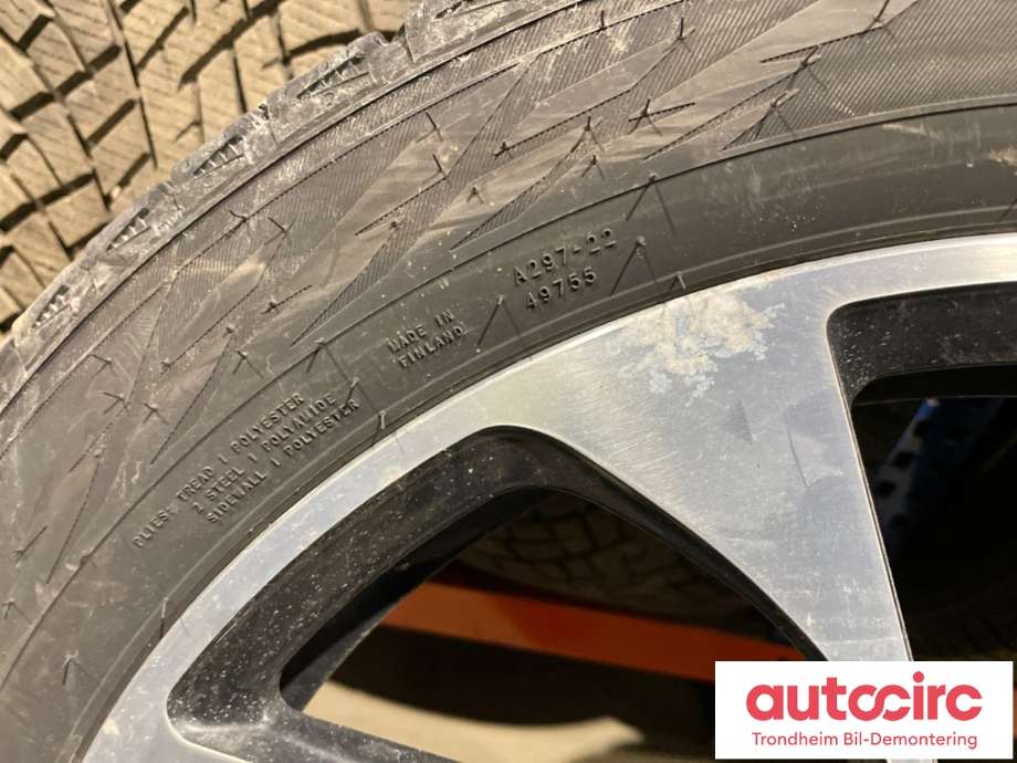 Hjulsett aluminium vinter til BMW i3 2013-2022 (19 TOMMER|155/70R19 88Q|PROD: 1319|3-4 MM)