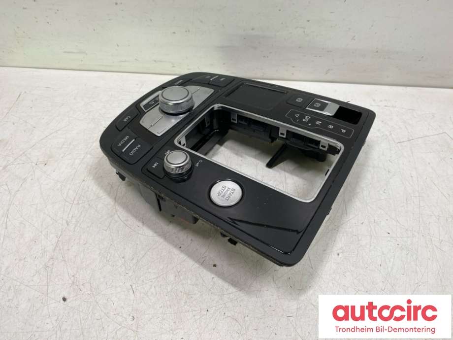 Bilstereo navigasjon betjeningspanel til Audi A6, Allroad 2012-2014 (Type III, Fase 1) (C7) (C7) (4G1 919 610 F|)