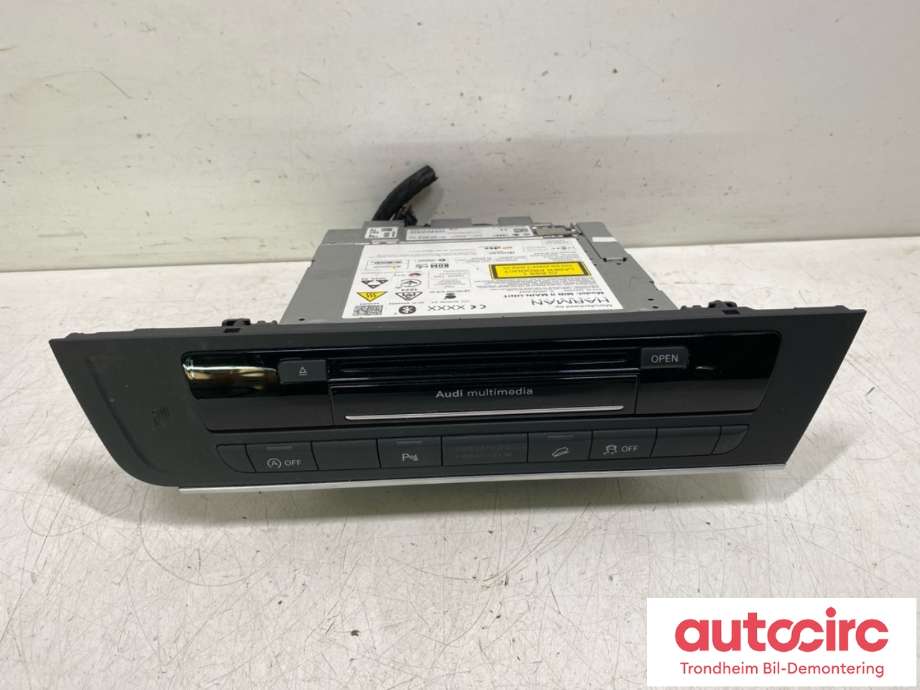 Bilstereo til Audi A6, Allroad, 2012-2014 (Type III, Fase 1) (C7) (C7) 