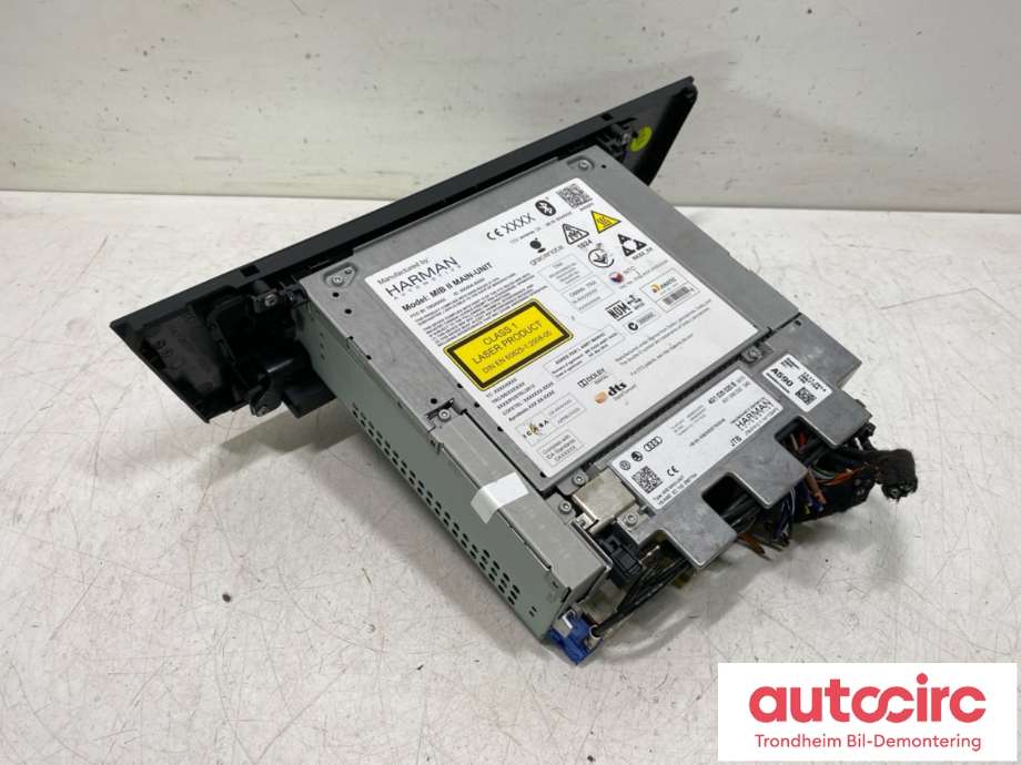 Bilstereo til Audi A6, Allroad 2012-2014 (Type III, Fase 1) (C7) (C7) 