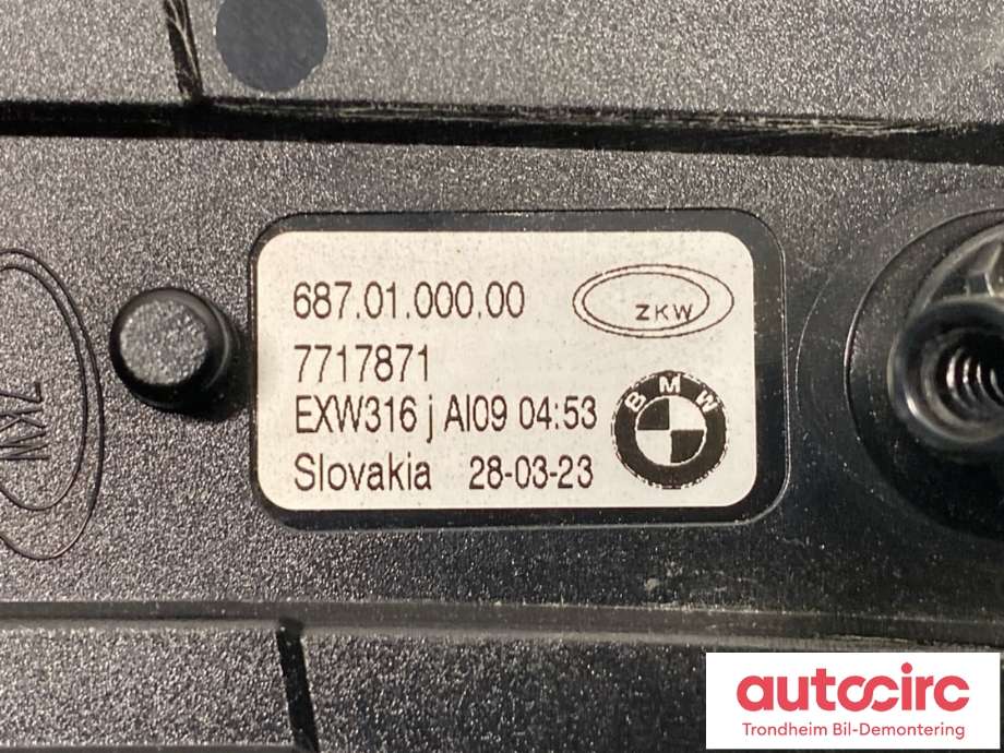 MC, Blinklykt foran til MC BMW K1600 GTL 2011-->> (Luxury Tourer) (Luxury Tourer) (7717871|)