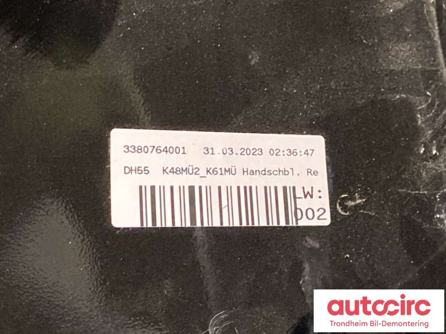 MC, Deksel, side høyre til MC BMW K1600 GTL 2011-->> (Luxury Tourer) (Luxury Tourer) (1540862|46631540862|)