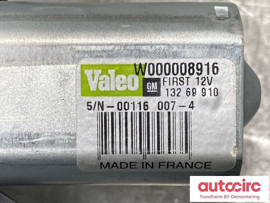 Viskermotor bakrute til Opel Insignia A 2009-2014 (13269910|)