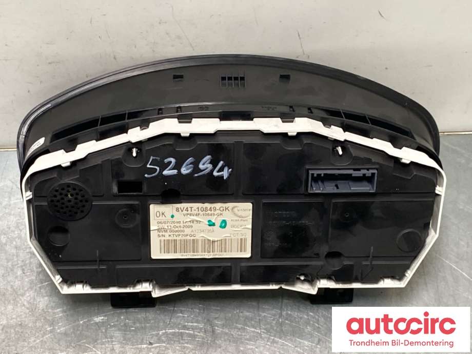 Instrumentpanel til Ford Kuga 2008-2012 (Type I) (8U4T-10849-GK|1688127|)