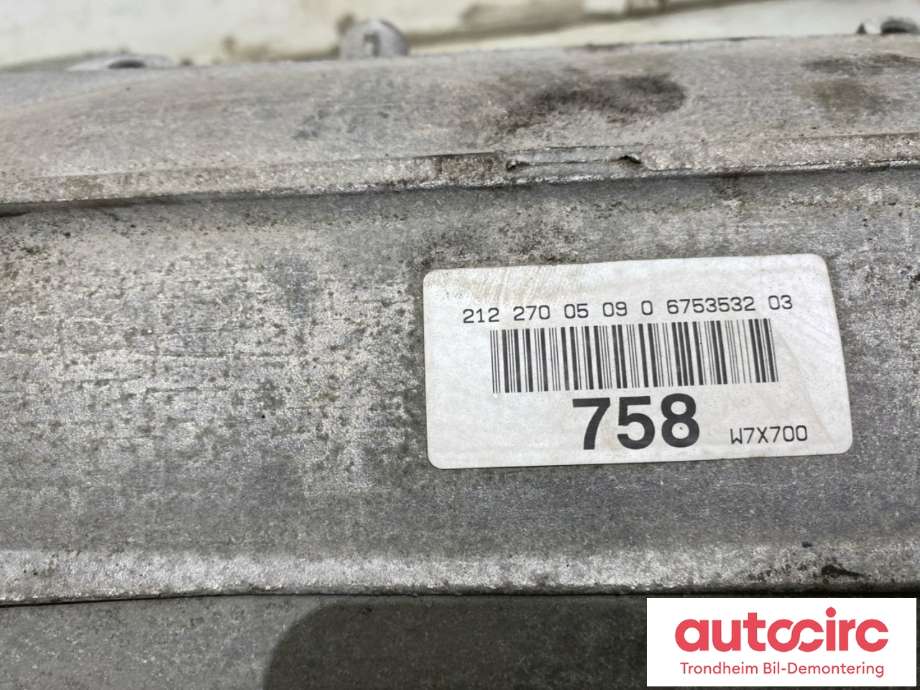 Girkasse automat til Mercedes E-Klasse 2013-2016 (Fase 2) (W212) (W212) (A2122701509|)