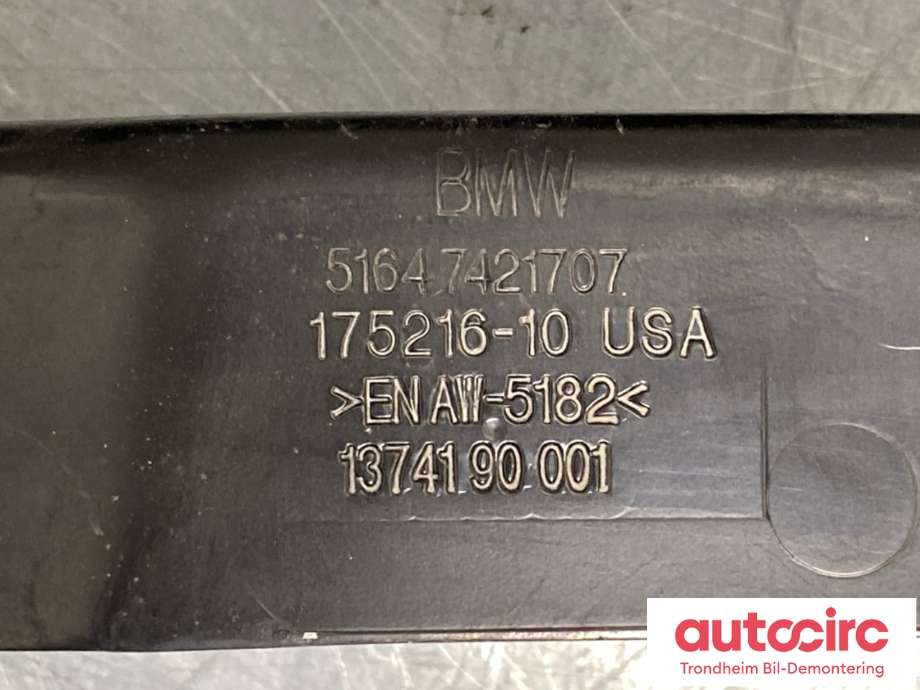 Frontplate øvre til BMW X5 2018-->> (G05) (G05) (7421707|51647421707|)