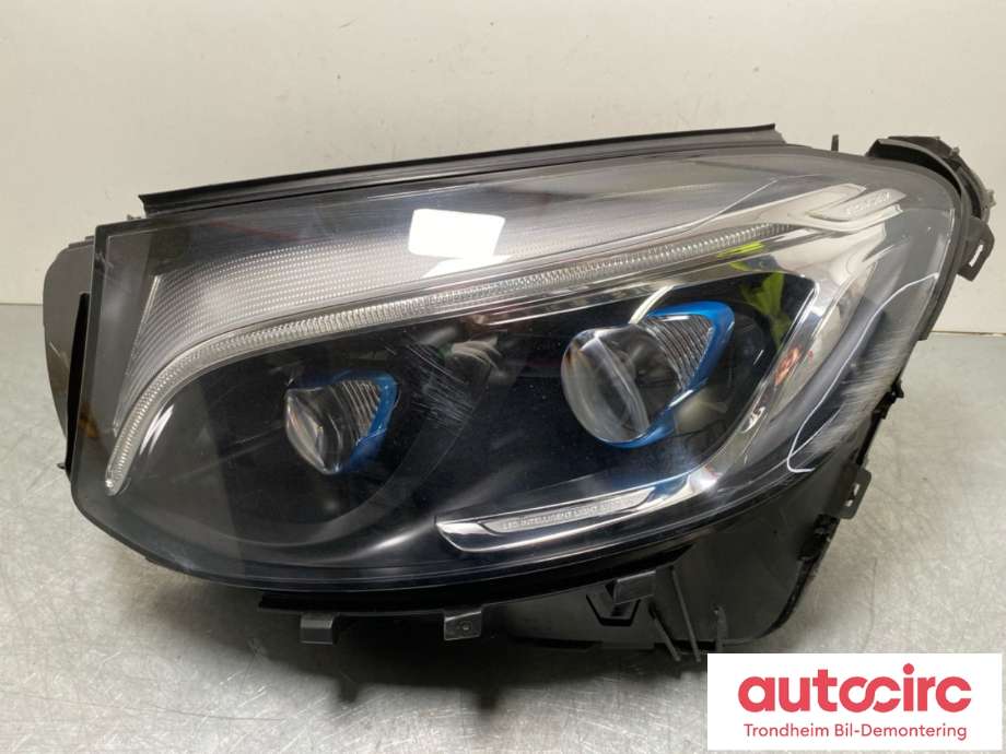 Frontlykt venstre full-LED til Mercedes GLC, 2015-2022 (X253) (X253) (LED INTELLIGENT SYSTEM|A 253 906 45 01)