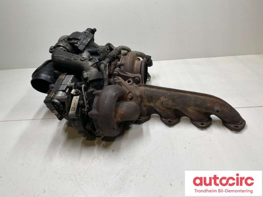 Turbo til BMW 7-Serie 2009-2015 (F01/F02/F03/F04) (F01/F02/F03/F04) (11 65 8 510 943|11 65 8 510 942|11 62 8 599 198|)