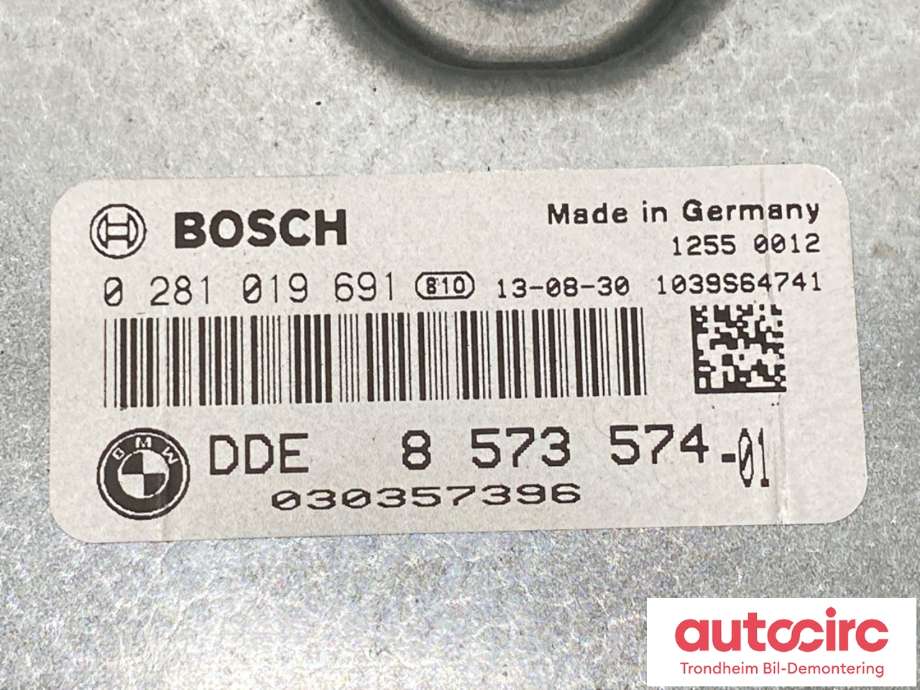 Styreenhet motor til BMW 7-Serie 2009-2015 (F01/F02/F03/F04) (F01/F02/F03/F04) (13 61 8 573 557|)