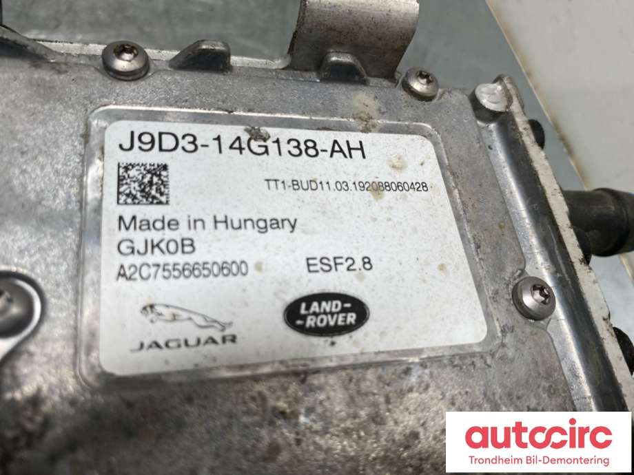 Inverter elbil til Jaguar I-PACE 2018-->>  (T4K10222|J9D3-14G138-AM|T4K20014)
