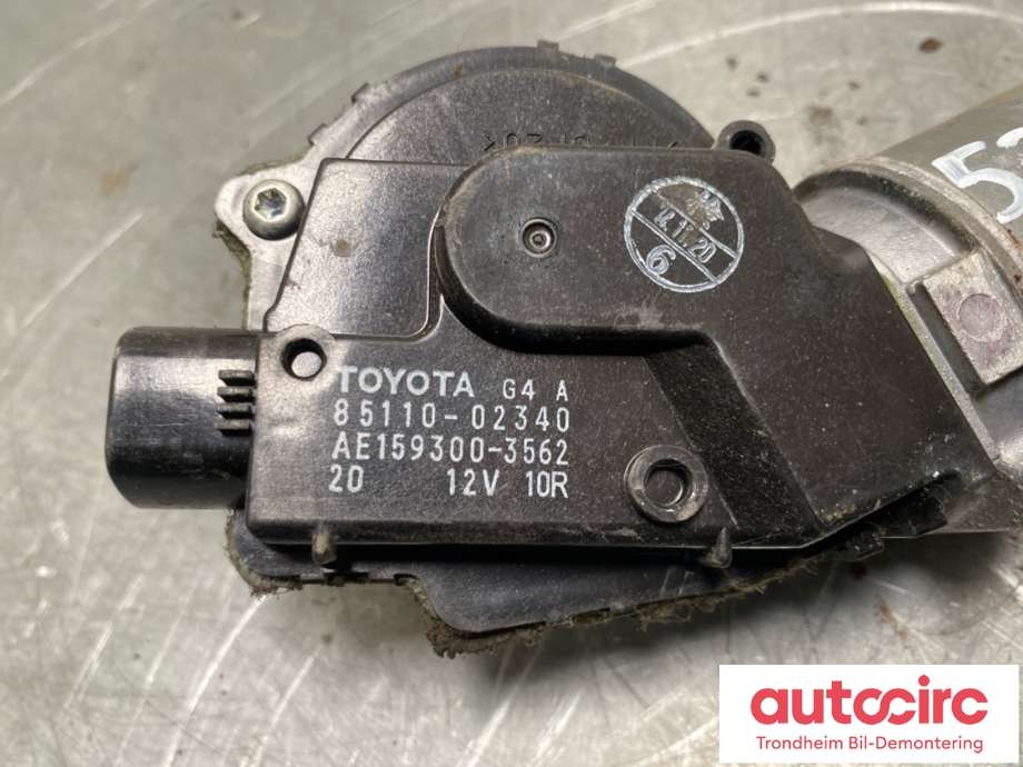 Viskermotor frontrute til Toyota Auris 2015-2019 (Type II, Fase 2) (8511002340|85110-02340|AE159300-3562)