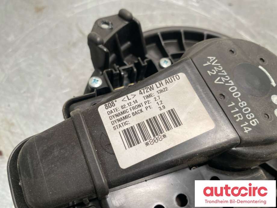 Varmeapparat motor til Toyota Auris 2015-2019 (Type II, Fase 2)  (8710305060|87103-05060|AV272700-8085)