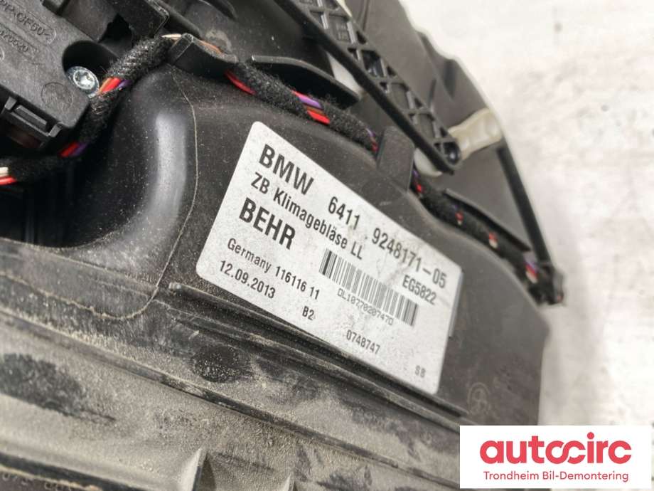 Varmeapparat motor til BMW 7-Serie 2009-2015 (F01/F02/F03/F04) (F01/F02/F03/F04) (9248171|64119248171|)