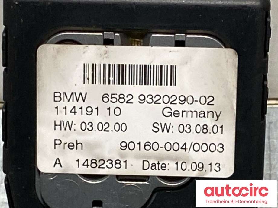Bilstereo navigasjon betjeningspanel til BMW 7-Serie 2009-2015 (F01/F02/F03/F04) (F01/F02/F03/F04) (65 82 9 350 725|)