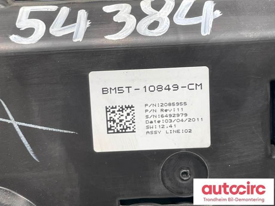 Instrumentpanel til Ford Focus 2011-2014 (Type III, Fase 1)  (BM5T-10849-BCH|1879756|)