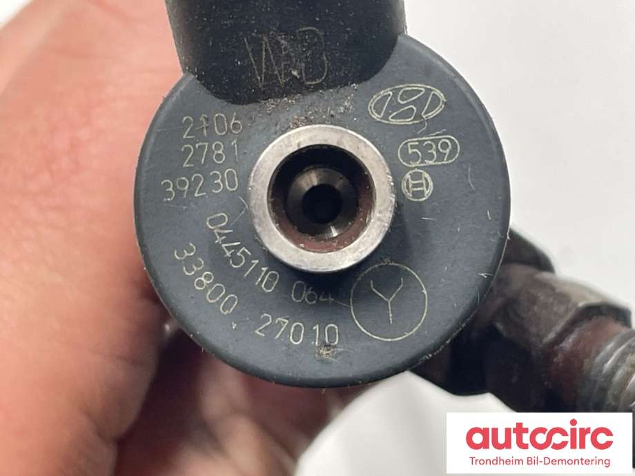 Dyse innsprøyting diesel til Hyundai Santa Fe 2001-2006 (Type I) (3380027010|0445110064|2106278139230)