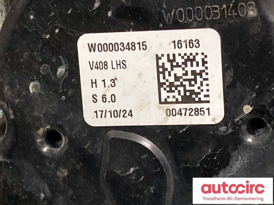 Viskermotor foran venstre til Ford Transit Connect 2018-->> Type II, Fase 2  (2080409|)
