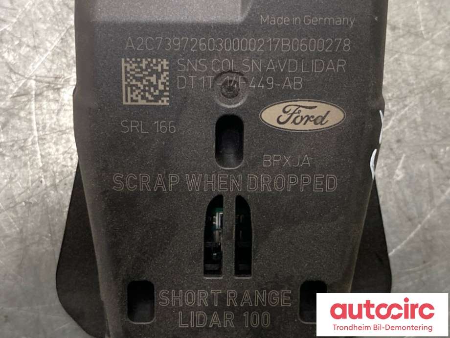 Sensor radar til Ford Transit Connect 2018-->> Type II, Fase 2 (DT1T-14F449-AB|1826081|)