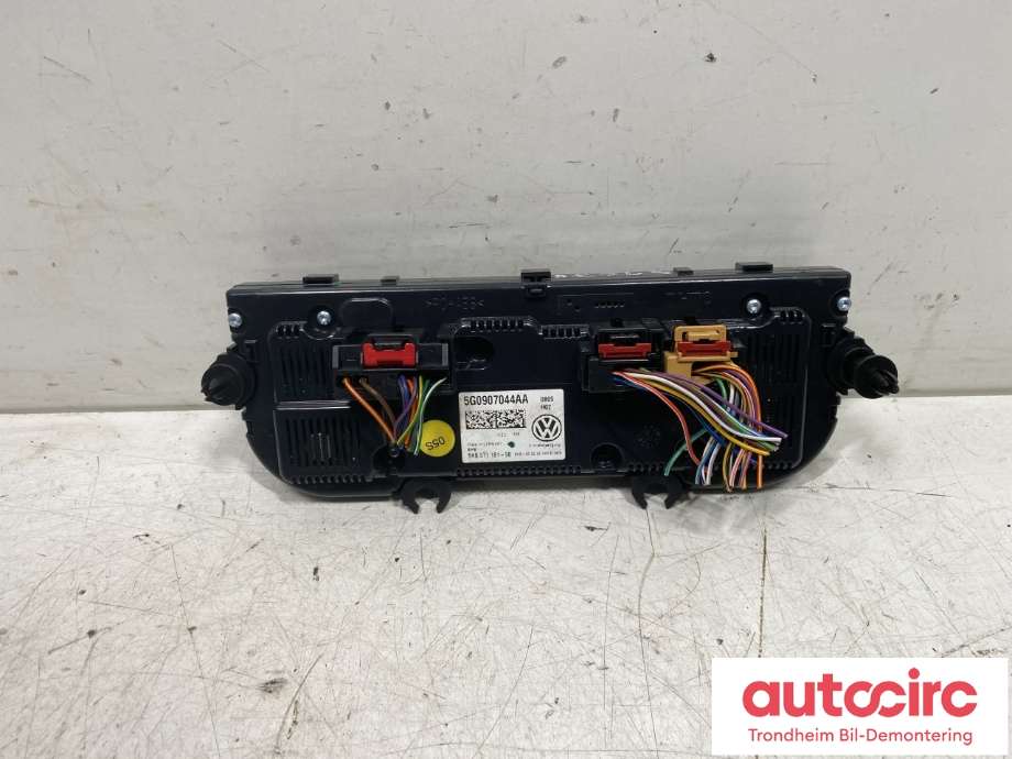 Varmeapparat betjening til VW Golf VII 2012-2017 (Fase 1)  (5GE907044AA|)