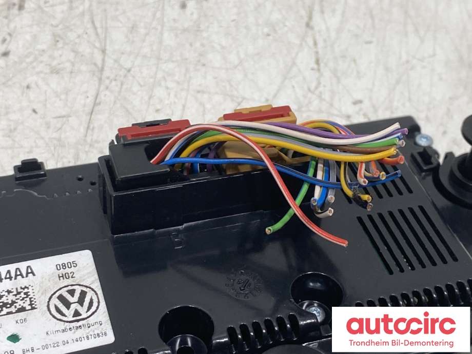 Varmeapparat betjening til VW Golf VII 2012-2017 (Fase 1)  (5GE907044AA|)